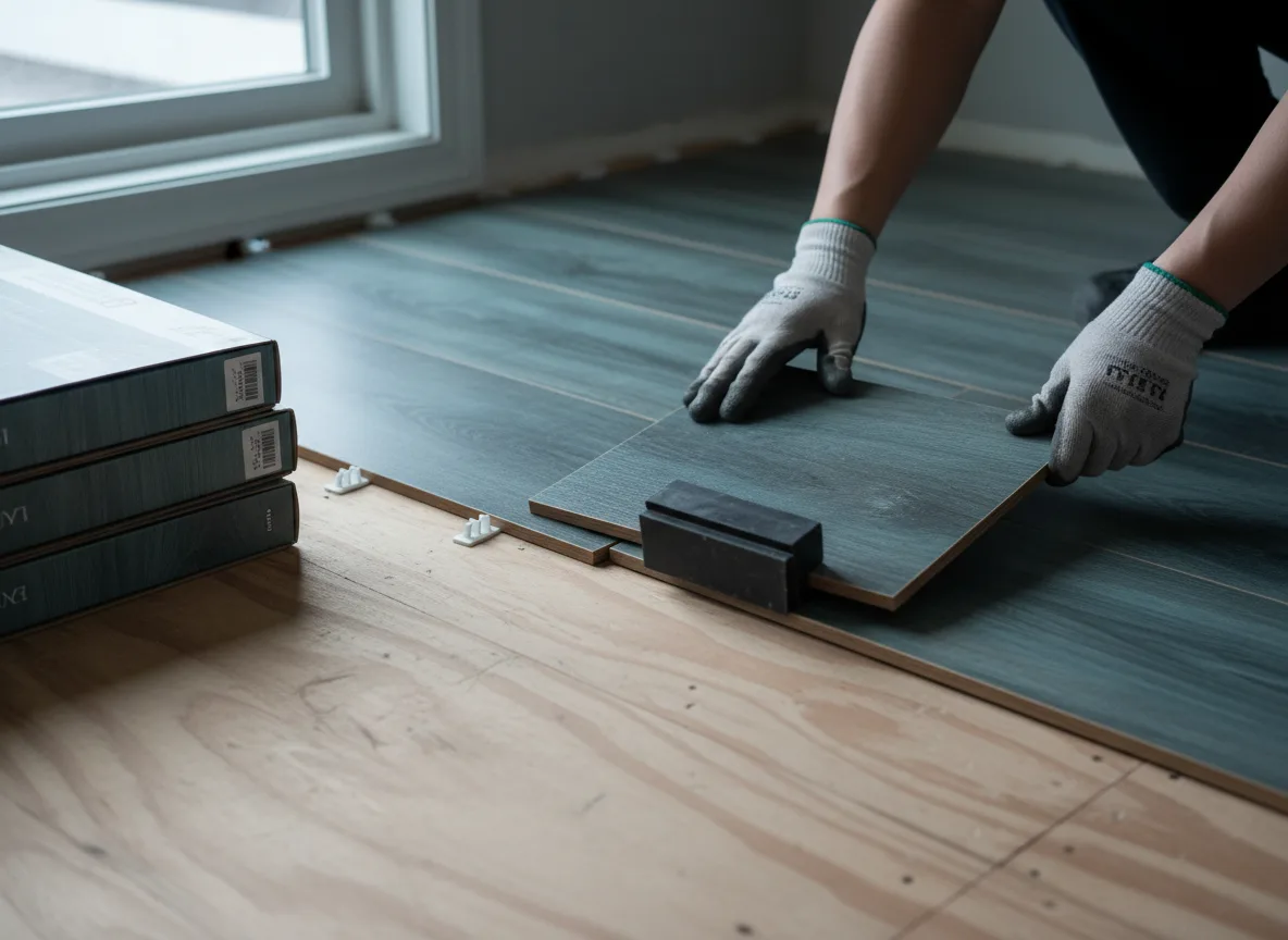 Luxury Vinyl Plank Installation company in Egeland, ND